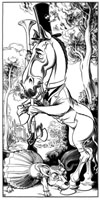 Kellie Strom Original Comic Art