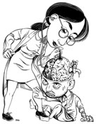 Kellie Strom Original Comic Art