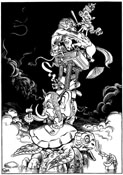 Kellie Strom Original Comic Art