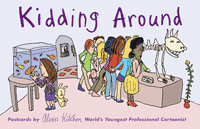 Alexa Kitchen, World's Youngest Professtional Cartoonist