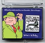 Kitchen Sink Press Faucet Pin: Square in Gift Box