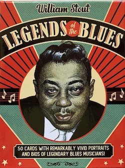LEGENDS of the BLUES CARD Set by WILLIAM STOUT